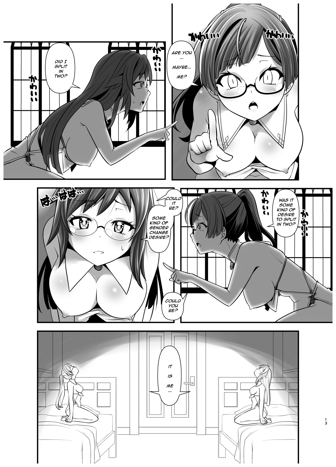 Hentai Manga Comic-The Story of How I Split Up & TS In a Different World-Chapter 1-13